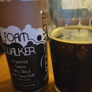 The Foam Walker, really an excellent Imperial Nitro Stout!