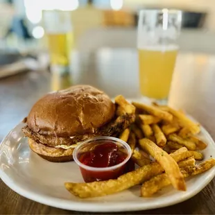 Chicken Sando with fries...delicious
