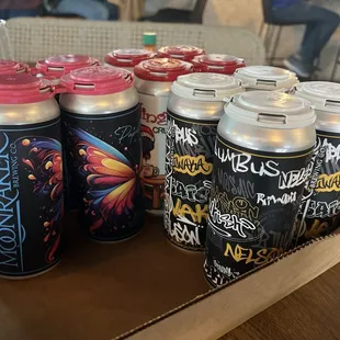 Cans to go