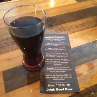 A fantastic little stop if you're driving thru or going out for pizza! Try the Moon Ridge beer, it's fantastic!!