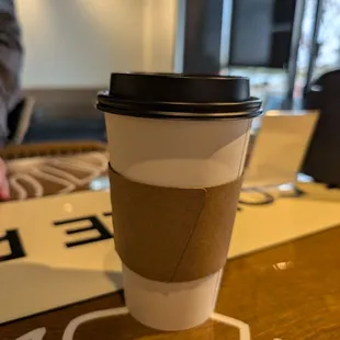 Cinnamon roll latte