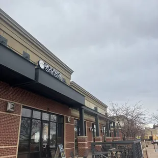Outside