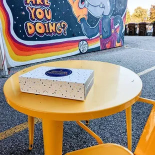 Outdoor seating