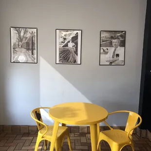 Indoor seating