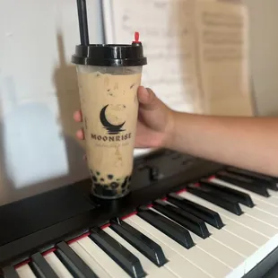 Vintage Boba Milk Tea