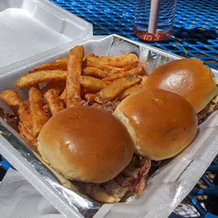 Brisket sliders