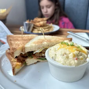 BLT (best I&apos;VE ever had) and incredible grits