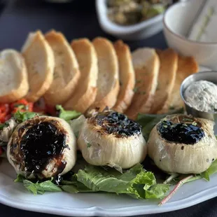 Garlic appetizer