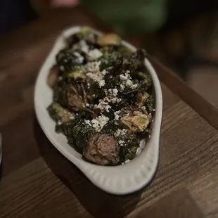 Brussels sprouts appetizer