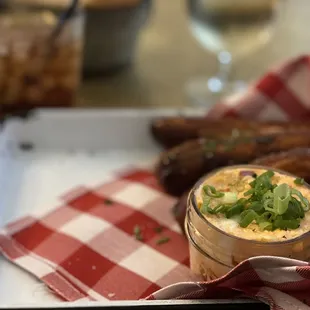 a plate of food