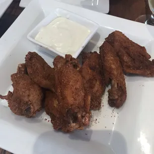 Blacked Chicken Wings