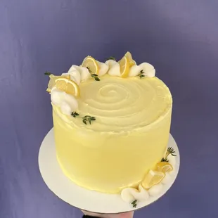 6 inch Lemon Cake
