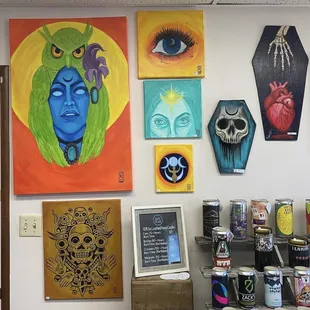 Original Art &amp; Candles