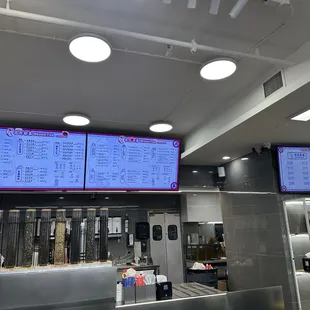 Inside / order pickup area