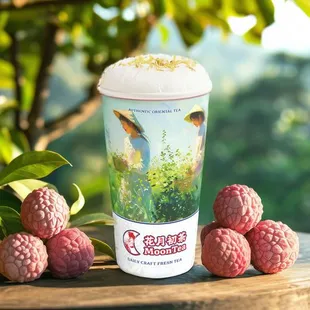 Lychee Milk Tea