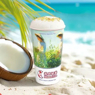 Gardenia Coconut Milk Tea