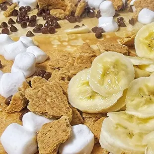 Smores crepe closeup