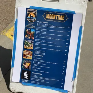 Food Truck Menu