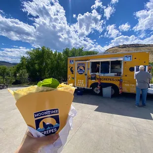 Big Lily Mammoth Crepe + Food Truck Exterior
