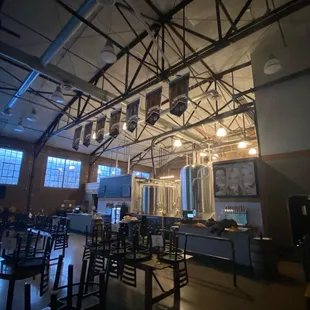 Inside of the lounge/event area