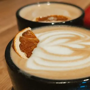 Cardamom orange latte