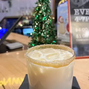 Winter cocktail