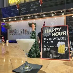 Winter cocktail