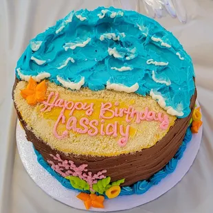 One of two cakes from Moonwood.