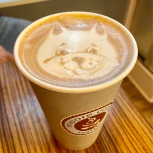 Large cappuccino