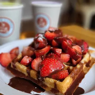 Nutella waffle