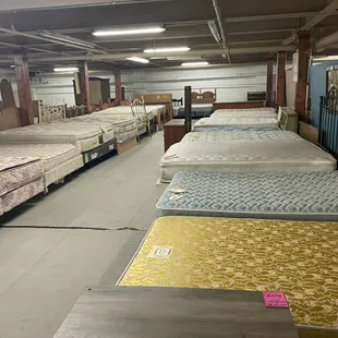 Beds from twin to king
