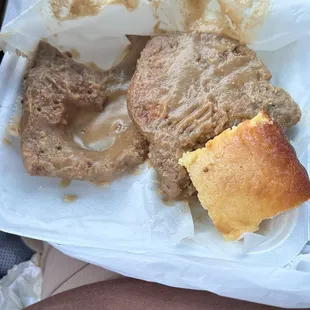 Smothered pork chops! Perfection!!