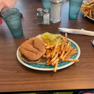 Hattie Burger con queso