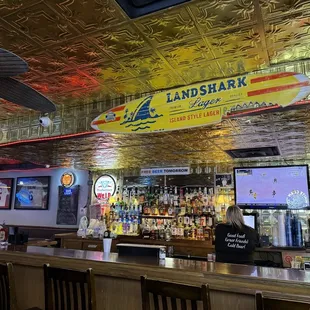 Huge bar area with plenty of seating