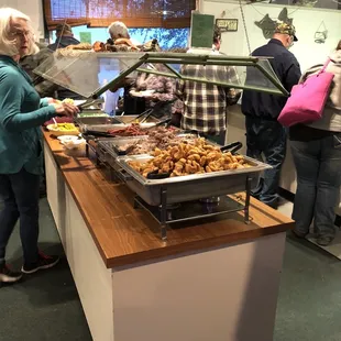 Fresh catfish, pulled pork, bologna...