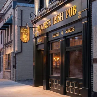 the front of the pub