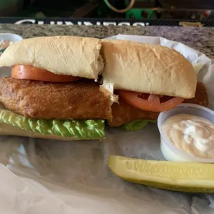 The Loch Ness (Fish) Sandwich