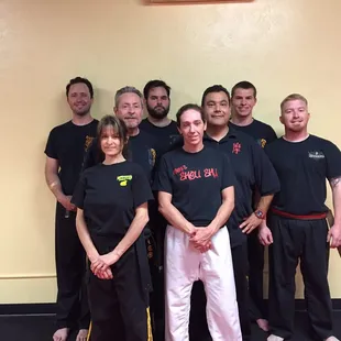 Some of our black and brown belts