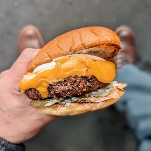 Thicc Burger.  Very good. Mild smoke, peppery.