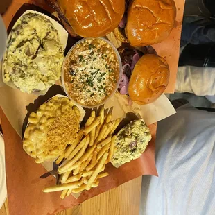 Chopped Brisket Sandwich