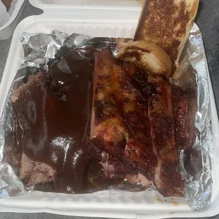 1/2 Rack 6 Rib Dinner