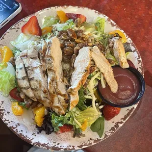 Chicken MooseBerry Salad