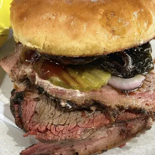 Brisket Sandwich was amazing