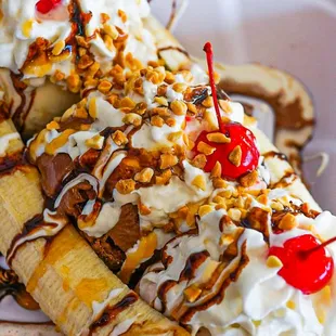 Banana split!