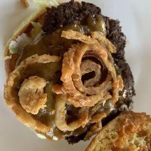 The Well D'Onion - would have liked more fried onions like the picture on the menu.