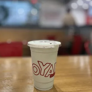 Reese's peanut butter shake