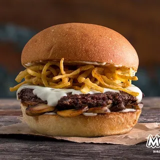 Mushroom Swiss Burger