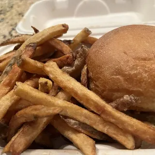 Cheddar Bacon BBQ Burger