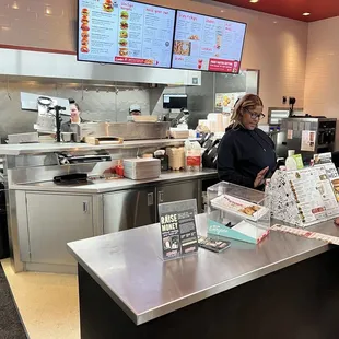 interior, sushi and sashimi