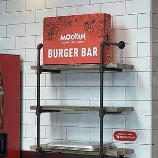 a burger bar